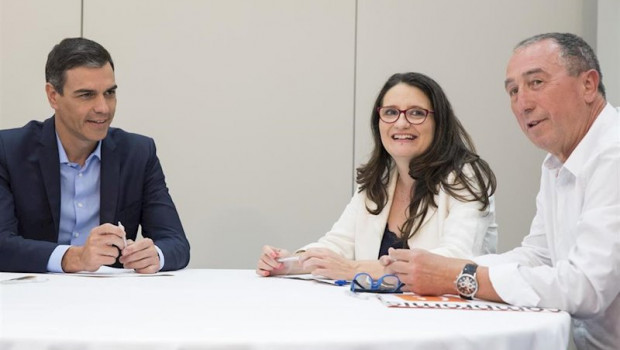 ep el secretario general del psoe y presidente del gobierno en funciones pedro sanchez la