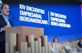 ep el secretario general iberoamericano andres allamand durante la inauguracion del xiv encuentro