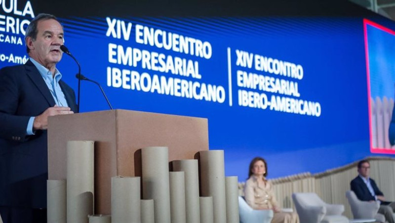 ep el secretario general iberoamericano andres allamand durante la inauguracion del xiv encuentro ep el secretario general iberoamericano andres allamand durante la inauguracion del xiv encuentro