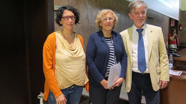 Elena Giner, Manuela Carmena Y Pedro Santisteve | EUROPA PRESS ep elena giner manuela carmenapedro santisteve