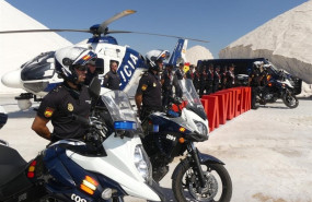 ep imagen de la policia nacional en la vuelta