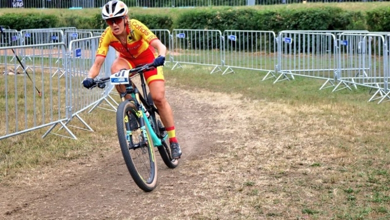 La ciclista española Clàudia Galicia. | RFEC ep la ciclista espanola cludia galicia