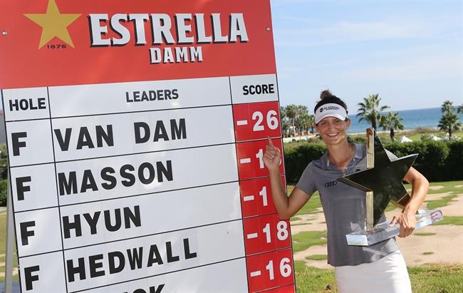 La holandesa Van Dam gana el 'Estrella Damm Mediterranean Ladies Open' | PRENSA - MEDITERRANEAN LADIES OPEN ep la holandesadam gana el estrella damm mediterranean ladies open