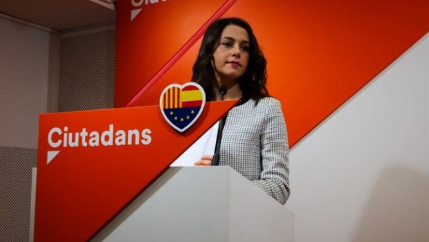 La portavoz de Ciudadanos en el Congreso, Inés Arrimadas. | EUROPA PRESS - Archivo ep la lidercscatalunya ines arrimadas 20190222164303
