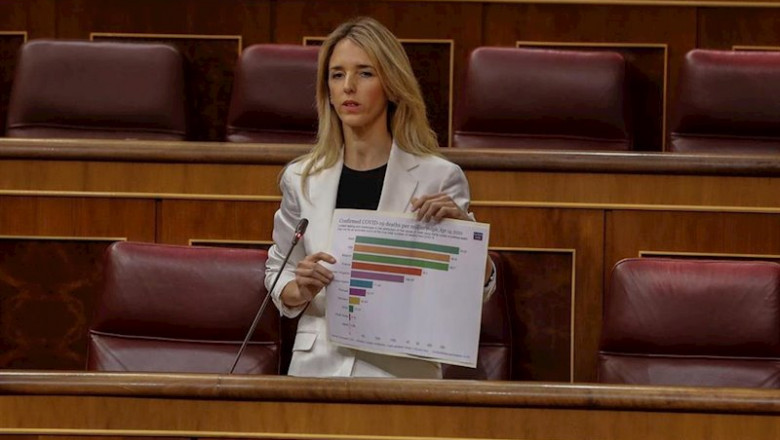 ep la portavoz parlamentaria del partido popular cayetana alvarez de toledo interviene durante la