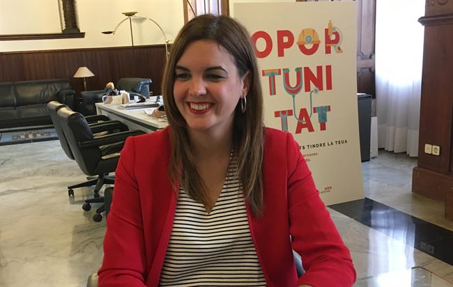 La primera teniente de alcalde y portavoz socialista en València, Sandra Gómez | GRUPO SOCIALISTA ep la primera tenientealcaldeportavoz socialistavalncia sandra gomez