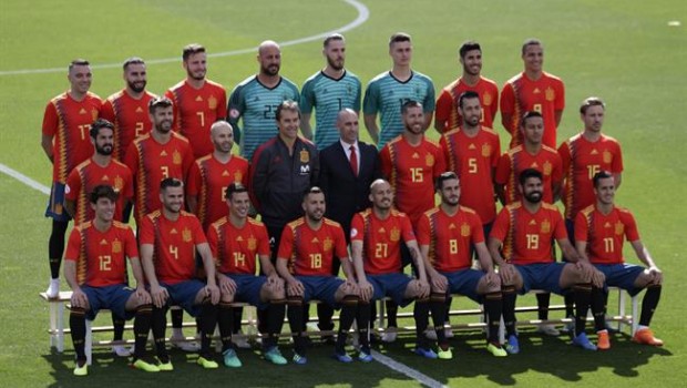 ep los 23 internacionales lopeteguirubiales posanla foto oficial