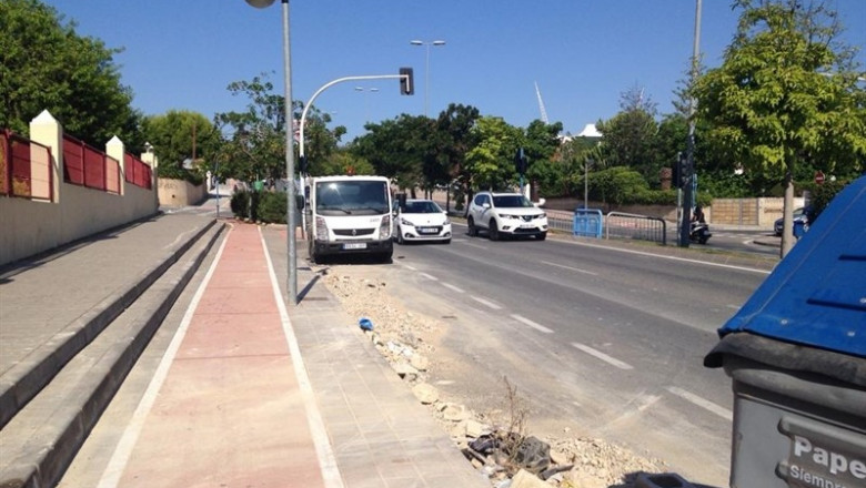 Lugar del accidente | AYUNTAMIENTO DE ALICANTE ep lugar del accidente
