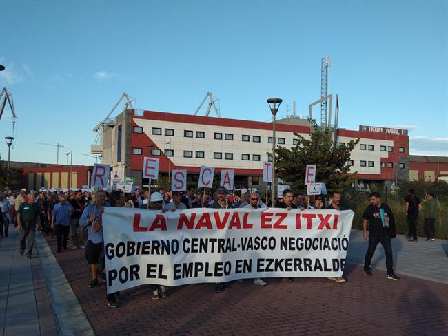 Manifestación de La Naval | EUROPA PRESS ep manifestacionla naval
