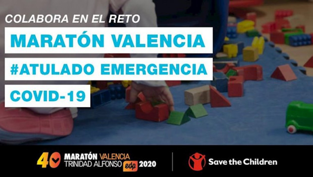 ep maraton valencia y sus corredores ayudan a los afectados por el covid-19 con save the children