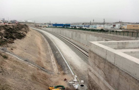 ep obras ferroviarias en la zona de el puche en almeria