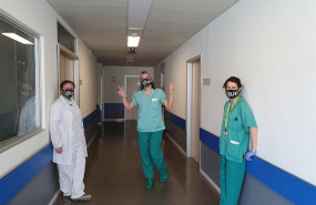 ep obus donan mascarillas al hospital infanta leonor de vallecas