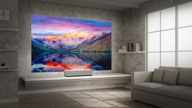 ep proyector laser 4k de tiro corto lg cinebeam hu85l