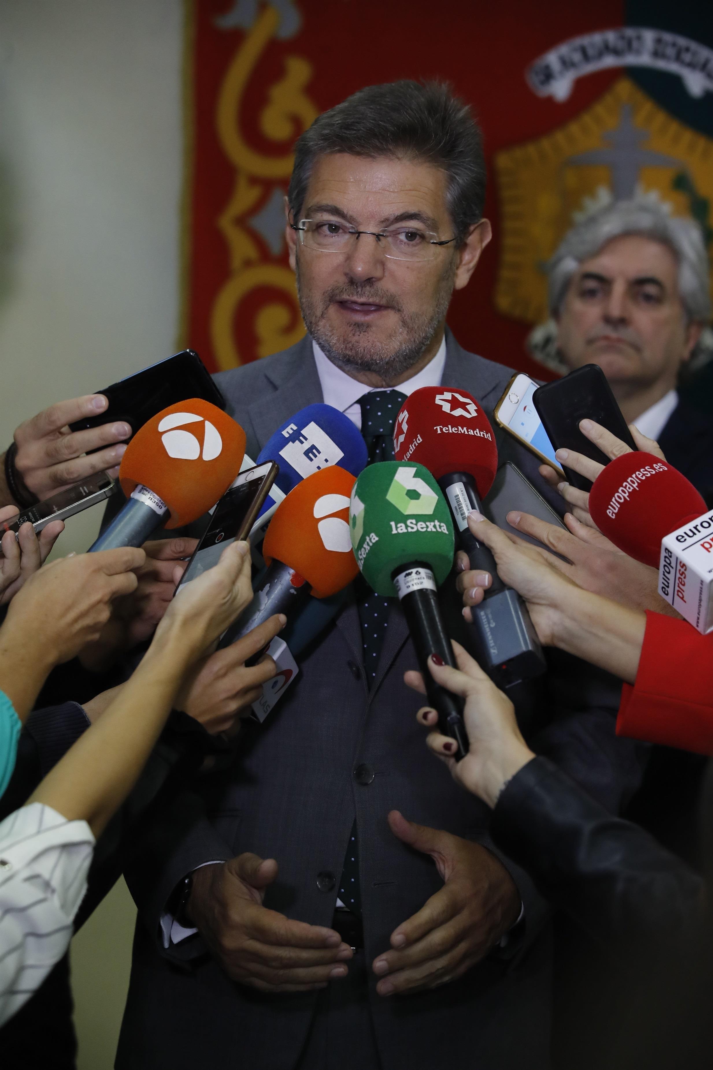 Rafael Catalá participa en un desayuno del Foro Social | EUROPA PRESS ep rafael catala participaun desayunoforo social
