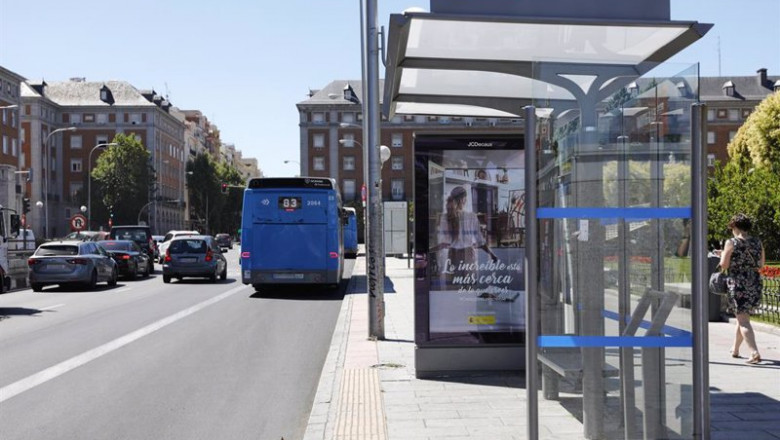 ep un autobus urbano de la emt circula por las inmediaciones del intercambiador de moncloa en madrid ep un autobus urbano de la emt circula por las inmediaciones del intercambiador de moncloa en madrid