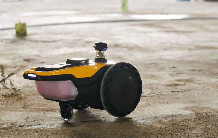 Ferrovial incorpora un robot de replanteo que multiplica por diez la productividad