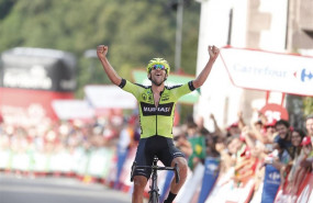 ep 04 september 2019 spain urdax spanish cyclist mikel iturria segurola of euskadi basque