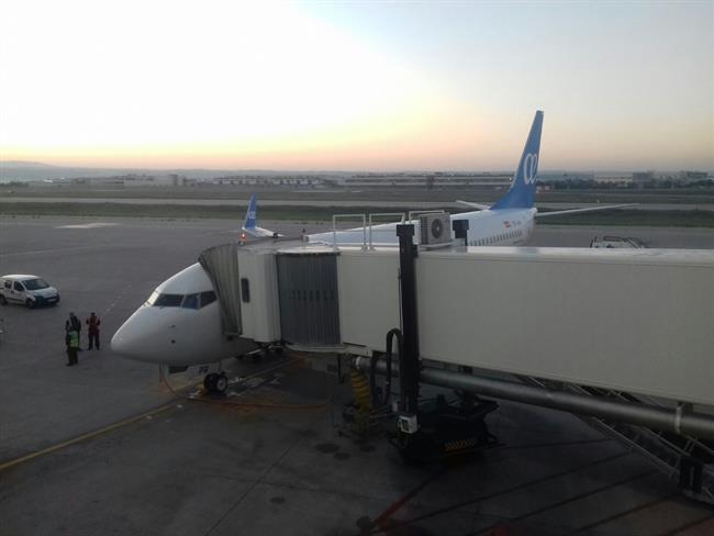 ep aeropuerto palma avion air europa finger pista son sant joan recurso
