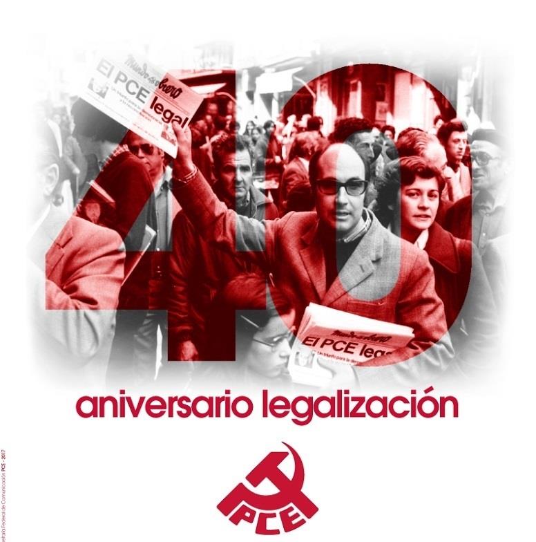 Aniversario legalización PCE | PCE ep aniversario legalizacion pce