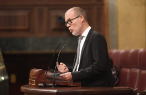 ep archivo   el diputado de junts josep maria cruset durante una sesion plenaria extraordinaria en
