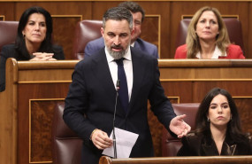 ep archivo   el presidente de vox santiago abascal en una sesion de control al gobierno en el