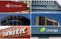 ep archivo logos de banco santander bbva caixabank banco sabadell bankinter y unicaja ep archivo logos de banco santander bbva caixabank banco sabadell bankinter y unicaja