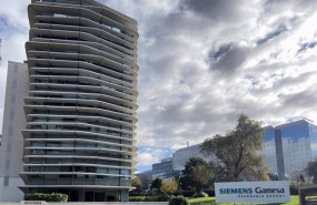 ep archivo   sede en madrid espana de la empresa siemens gamesa cuyas acciones se han desplomado mas