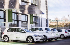 ep archivo   vehiculos electricos en la sede de iberdrola