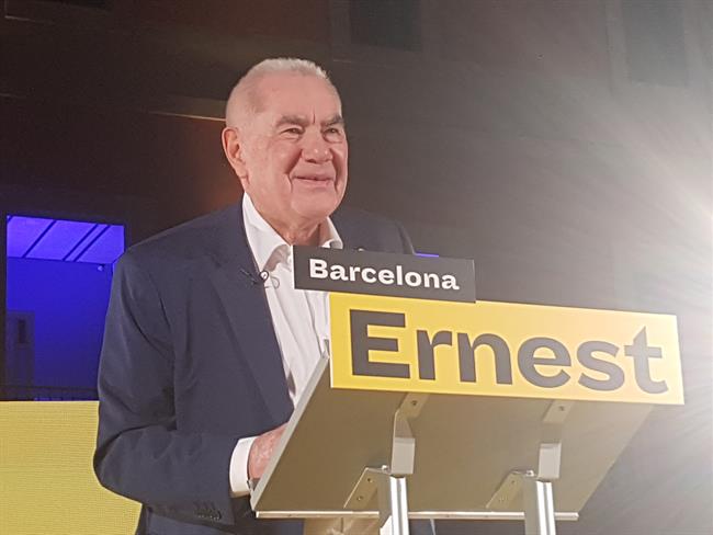 El candidato de ERC a la alcaldía de Barcelona, Ernest Maragall | EUROPA PRESS ep candidatoercla alcaldiabarcelona ernest maragall
