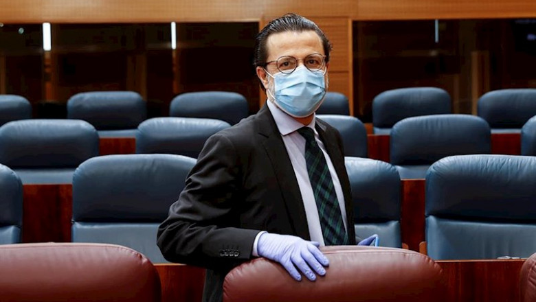 El consejero de Hacienda, Javier Fernández-Lasquetty. | Pool - Archivo ep el consejero de hacienda javier fernandez-lasquetty