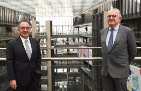 ep el consejero delegado de endesa jose bogas y el presidente del spain investors day benito