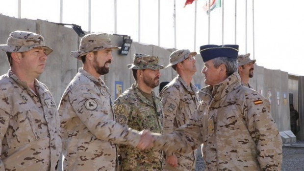 ep el jefe del estado mayor de la defensa jemad general miguel angel villarroya en una visita a
