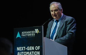 ep el ministro de industria jordi hereu durante la clausura del advanced factories 2026