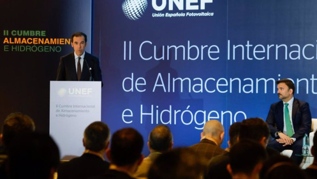 ep el presidente de unef rafael benjumea en la ii cumbre de almacenamiento e hidrogeno verde para la
