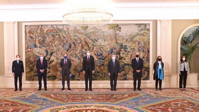 ep el rey felipe vi se reune con el consejo de administracion de bme