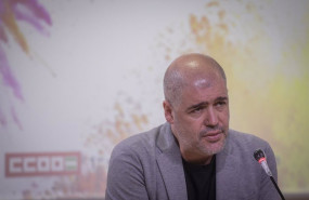 ep el secretario general de ccoo unai sordo este jueves en rueda de prensa en sevilla
