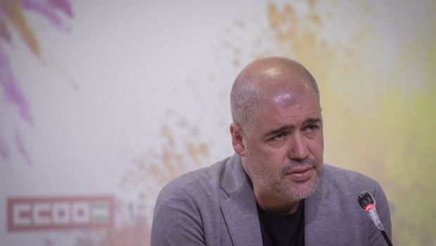 ep el secretario general de ccoo unai sordo este jueves en rueda de prensa en sevilla