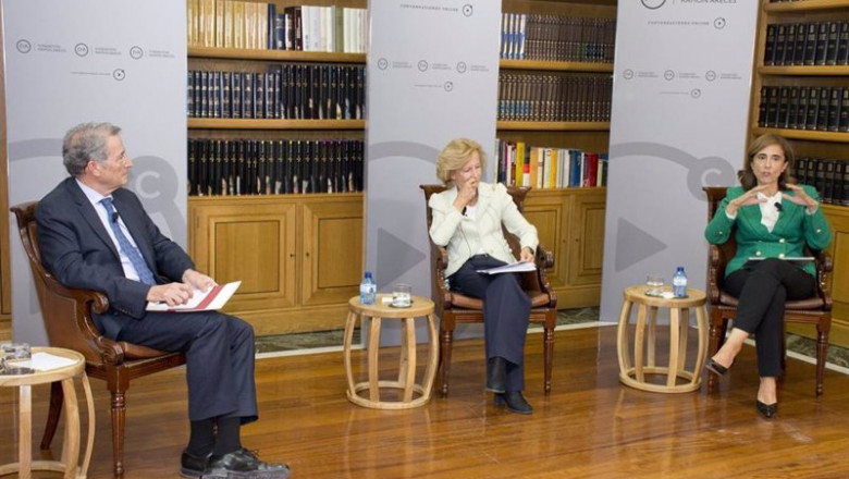 Elena Salgado: “Las empresas merecen un extra de confianza en la gestión de los fondos Next Generation” | FUNDACIÓN RAMÓN ARECES ep elena salgado las empresas merecen un extra de confianza en la gestion de los fondos next