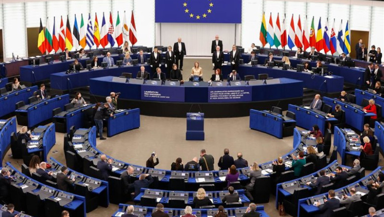 ep entrega del premio sajarov en el parlamento europeo en estrasburgo