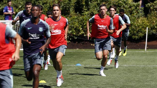 Entrenamiento del Barça en la gira por Estados Unidos | FCB ep entrenamientobarala giraestados unidos