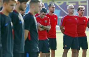 ep ernesto valverde barcelona entrenamiento atentado