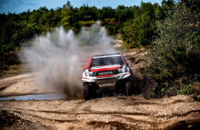 ep fernando alonso entrenando con vistas al dakar
