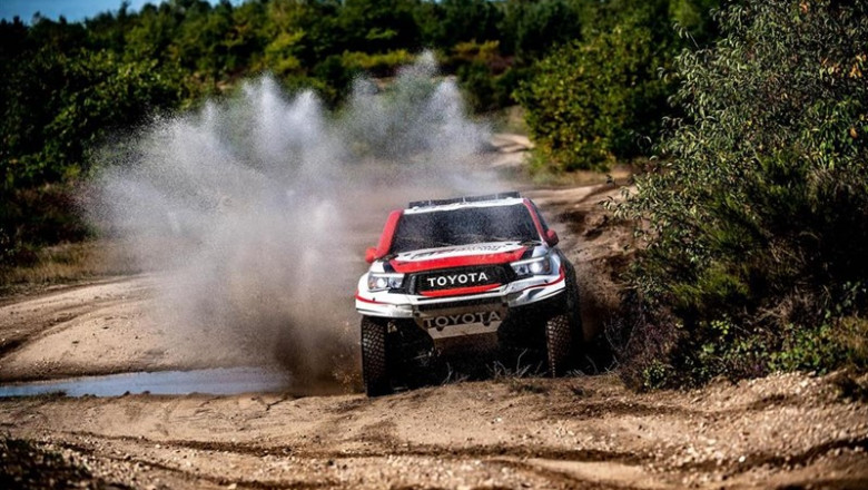 Fernando Alonso entrenando con vistas al Dakar | TOYOTA GAZOO RACING ep fernando alonso entrenando con vistas al dakar