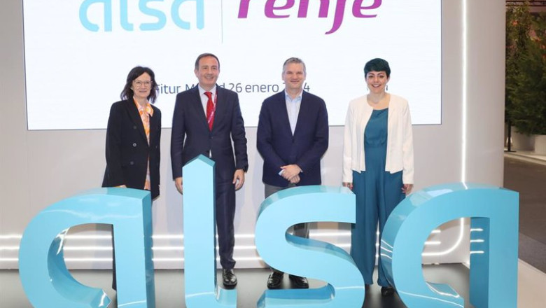 ep firma del acuerdo entre renfe y alsa en fitur ep firma del acuerdo entre renfe y alsa en fitur