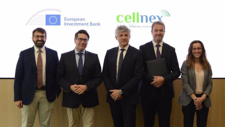 ep i d el cfo de cellnex jose manuel aisa el vicepresidente del bei ricardo mourinho el ceo de ep i d el cfo de cellnex jose manuel aisa el vicepresidente del bei ricardo mourinho el ceo de