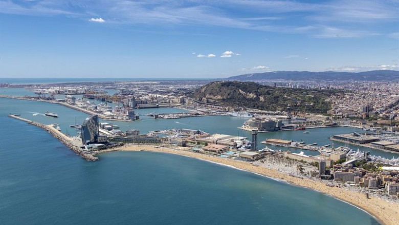 Imagen aérea del Puerto de Barcelona | PUERTO DE BARCELONA ep imagen aerea del puerto de barcelona