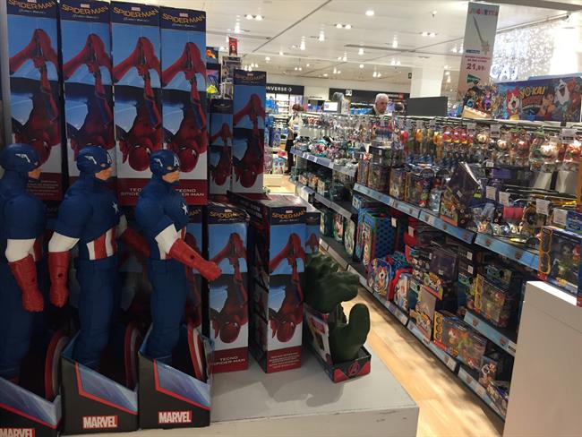 ep juguetes juguete jugar regalo regalos reyes magos capitan america