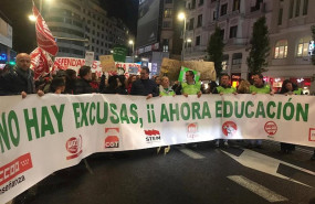 ep la plataforma regional por la educacion publica se manifiesta contra los recortes en atencion a