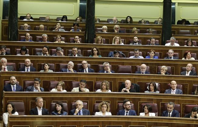 Margarita Robles y diputados del PSOE | CONGRESO ep margarita roblesdiputadospsoe