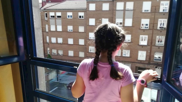 ep nina en confinamiento por el covid-19